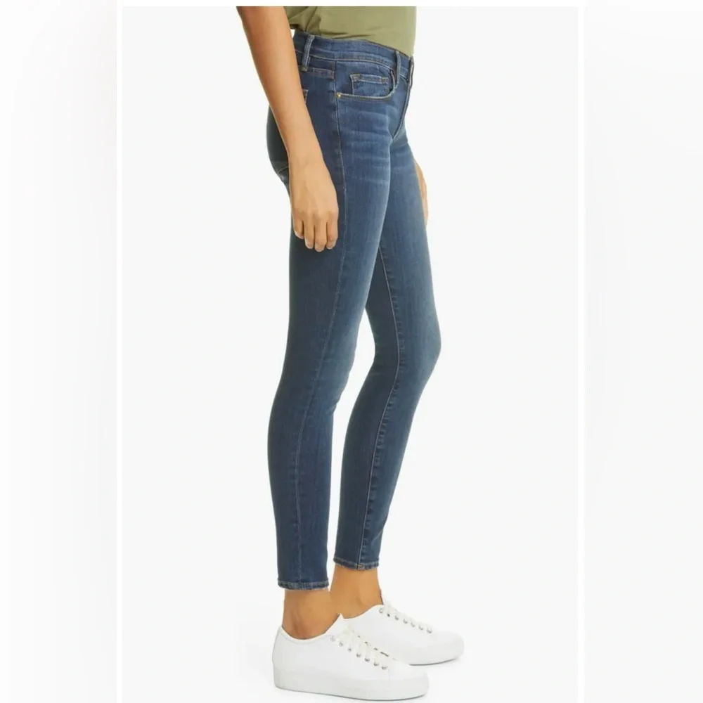 FRAME Le Skinny de Jeanne Crop Jeans - Picture 3 of 7